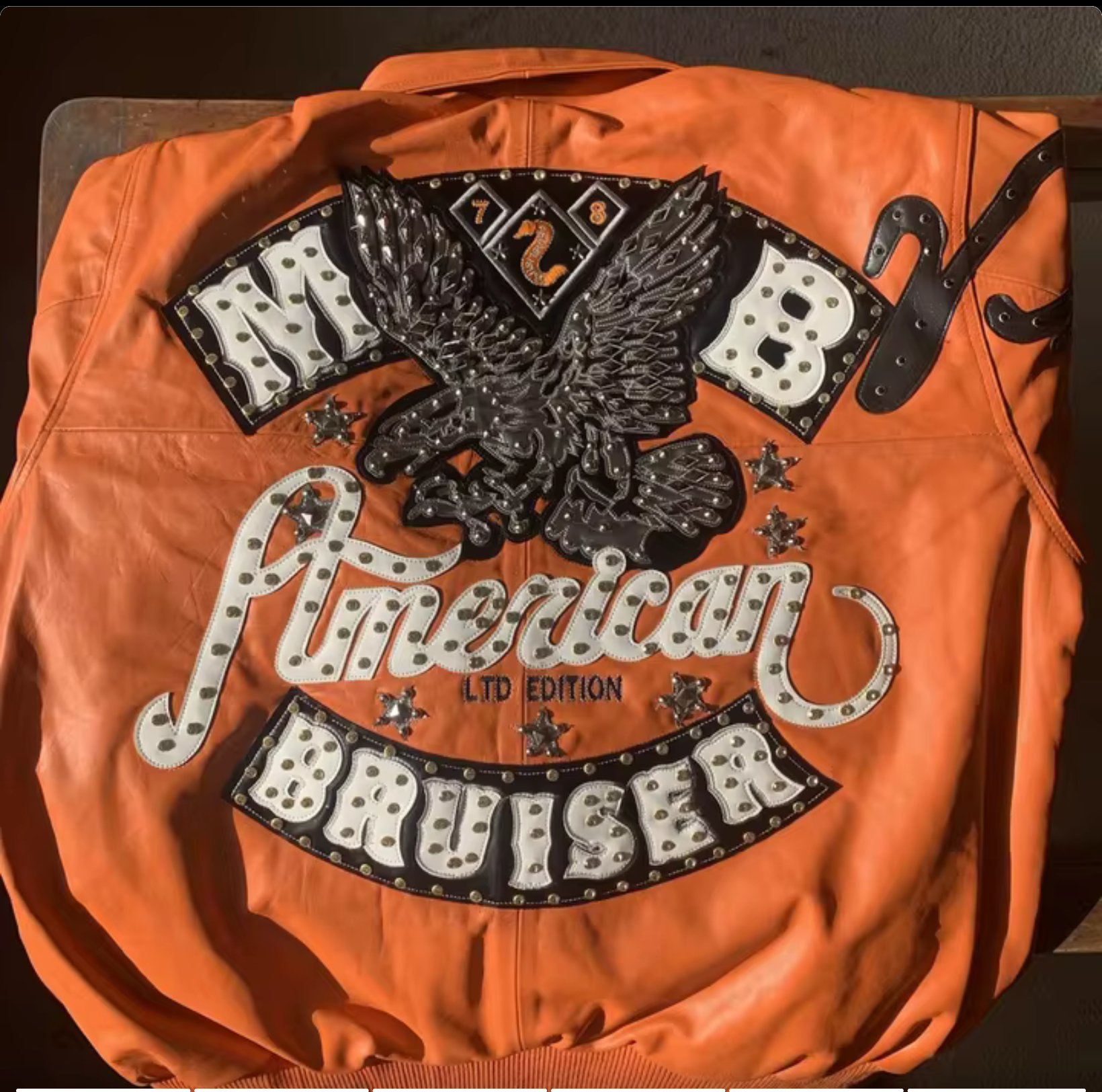 Custom Made leather Jacket